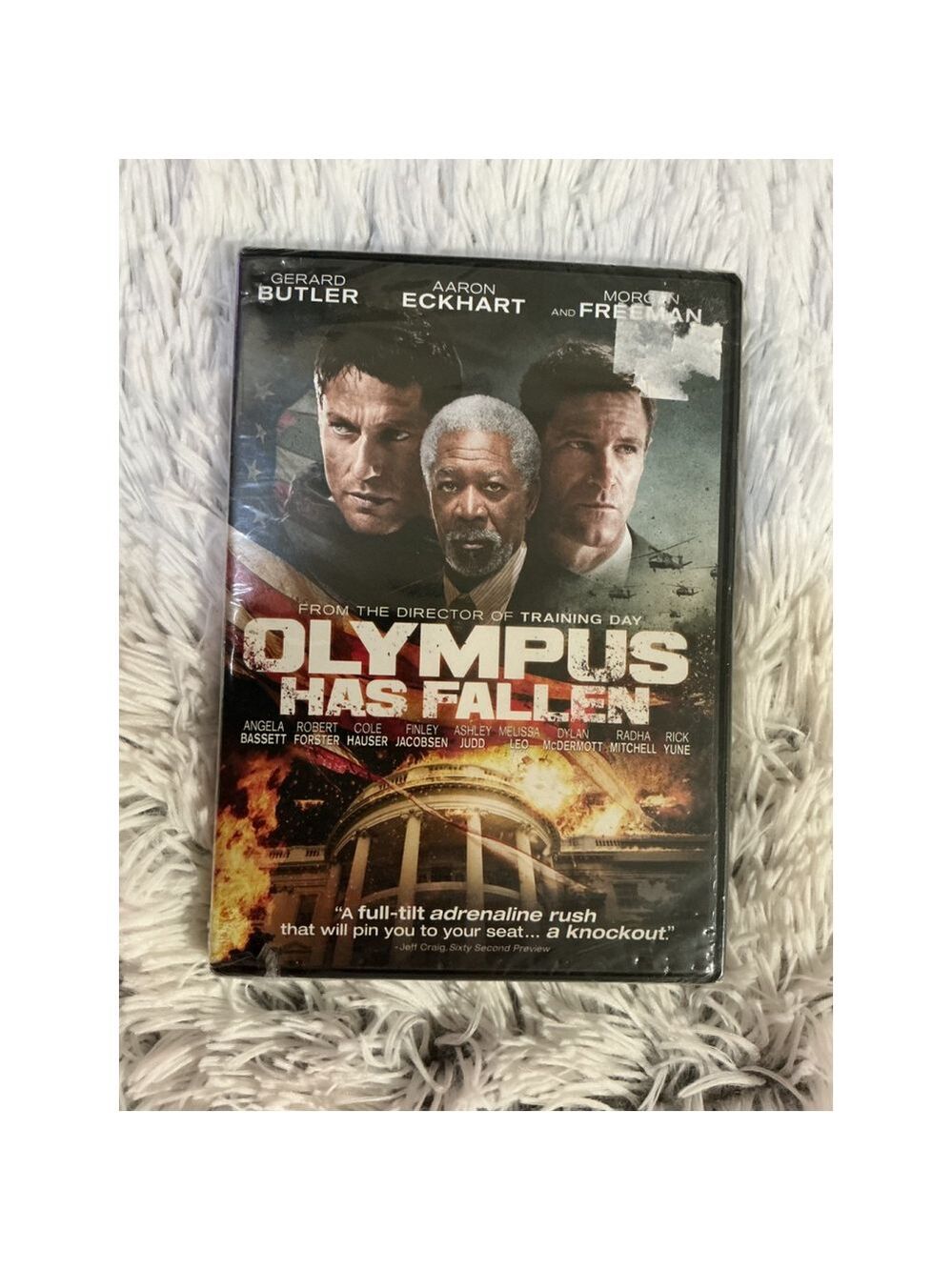 Olympus Has Fallen DVD Movie Action Thriller Black/Red New Sealed